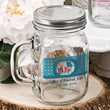 Clearly Custom Collection Personalized Mason Jar (Birthday Designs)