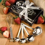 FashionCraft Measuring Spoons and Whisk Favor Set in Designer Gift-Box