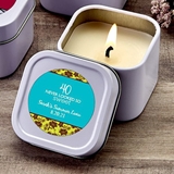 FashionCraft Personalized Expressions Travel Candle Tin (Birthday)