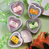 Personalized Expressions Heart-Shaped Candle Tin (Celebrations)