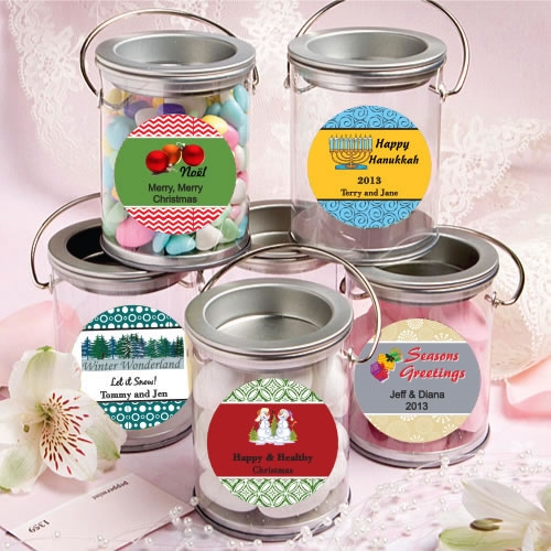 FashionCraft Design Your Own Personalized Mini Paint Can (Holiday)