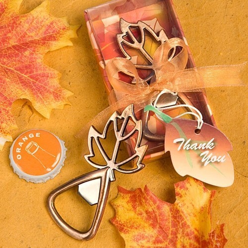 FashionCraft Autumn Magic Collection Leaf Design Bottle Opener