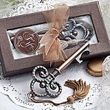 FashionCraft Vintage-Look Copper-Finish Skeleton Key Bottle Opener