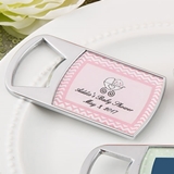 Personalized Expressions Epoxy Dome Metal Bottle Opener (Baby Shower)