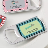 Personalized Expressions Epoxy Dome Metal Bottle Opener (Graduation)