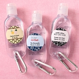 Personalized Expressions Hand Sanitizer with Caribiner (Wedding)