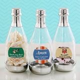 Personalized Expressions Silver-Accented Champagne Bottle (Baby Shower)