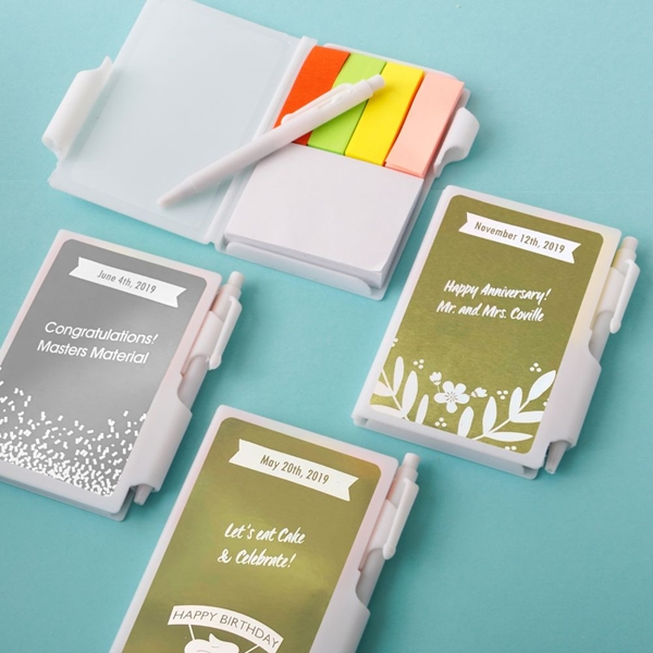 personalized journal and pen set