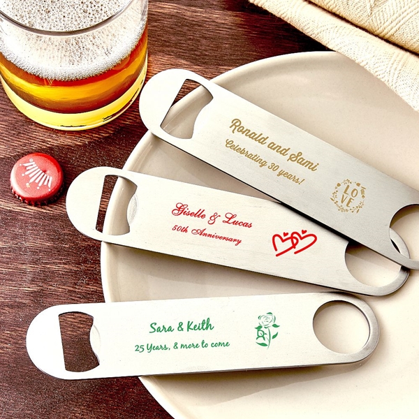 Design Your Own Personalized Bartender Bottle Opener (Anniversary)