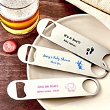 Design Your Own Personalized Bartender Bottle Opener (Baby Shower)