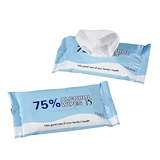 FashionCraft Perfectly Plain Collection 75% Alcohol Wipes (Pack of 10)