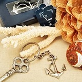 FashionCraft Ocean-Themed Anchor Key Chain Favor