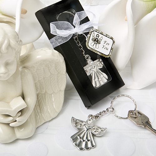 FashionCraft Guardian Angel Key Ring Favor