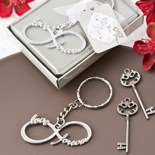 FashionCraft Infinity Design Silver Metal Keychain