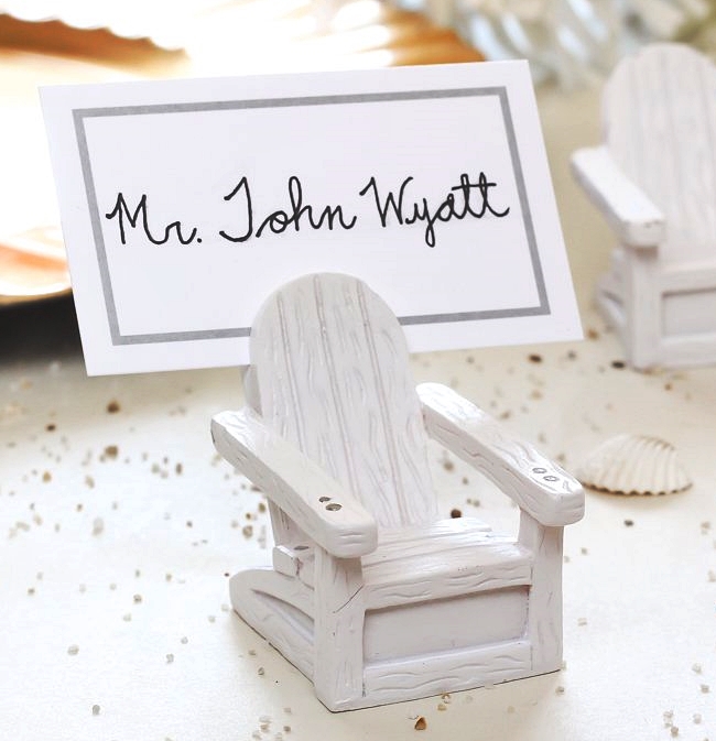 FashionCraft Adirondack Chair Place Card Holder