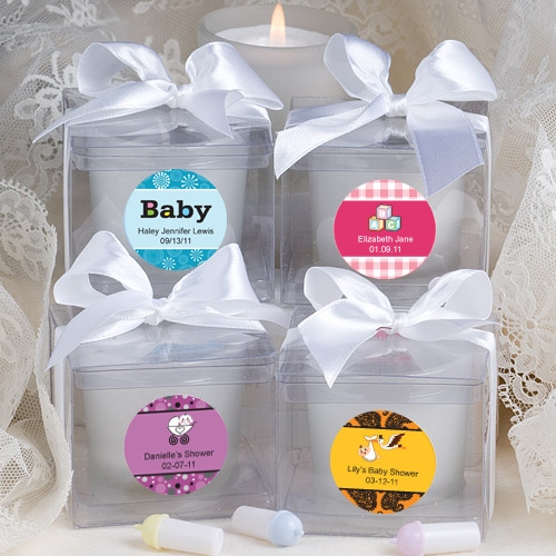 FashionCraft Personalized Expressions Candle Favor (Baby Shower)