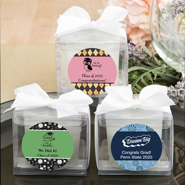 FashionCraft Personalized Expressions Candle Favor (Graduation)