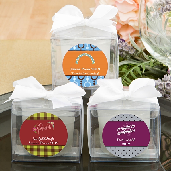 FashionCraft Personalized Expressions Candle Favor (Prom Designs)