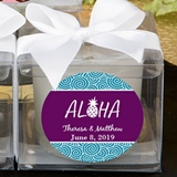 FashionCraft Personalized Expressions Candle Favor (Tropical Designs)