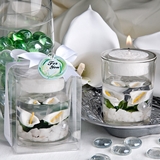 FashionCraft Charming Calla Lily Gel Candle Holder Favor