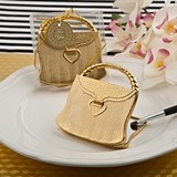 FashionCraft Elegant Reflections Collection Gold Purse Compact Mirror