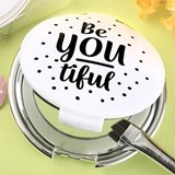 Be-YOU-tiful Hard-Molded Plastic Compact Mirror from FashionCraft