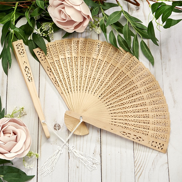 Personalized sandalwood fans outlet