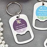 Personalized Stainless-Steel Keychain Bottle Opener (Religious Events)