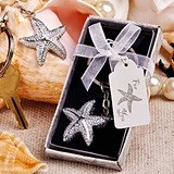 FashionCraft Brilliant Starfish Design Keychain Favor