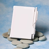 FashionCraft Perfectly Plain White Hard-Molded Plastic Notebook
