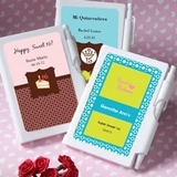 FashionCraft Personalized Quince/Sweet 16 Designs Plastic Notebook