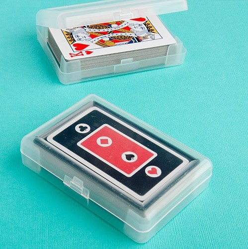 FashionCraft Perfectly Plain Collection Playing Cards in Plastic Case