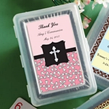 FashionCraft Playing Card Decks with Custom Baby/Religious Stickers