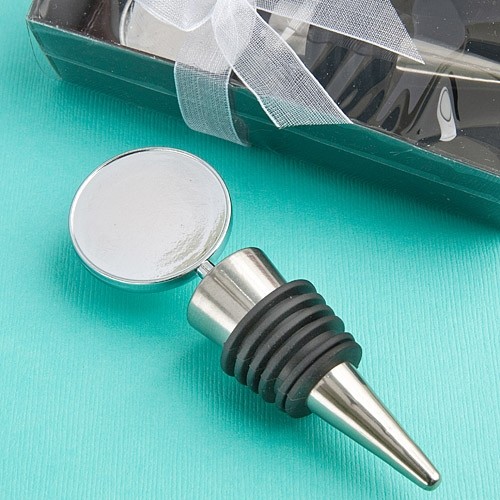 FashionCraft Perfectly Plain Collection Wine Bottle Stopper