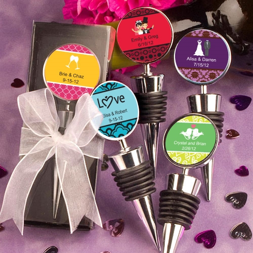FashionCraft Personalized Expressions Collection Wine Bottle Stoppers