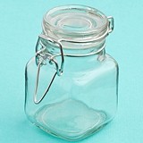 FashionCraft Perfectly Plain Collection Mini Apothecary Jars