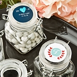 Personalized Expressions Collection Apothecary Glass Jar (Monogram)