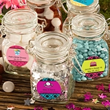 Personalized Expressions Collection Apothecary Glass Jar (Sweet16)