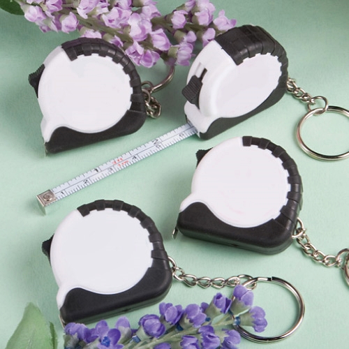 FashionCraft Perfectly Plain Collection Key Chain/Tape Measure