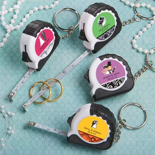 FashionCraft Expressions Collection Personalized Keychain/Tape Measure