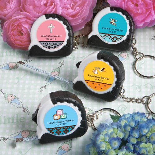 Expressions Collection Customized Keychain/Tape Measure (Baby Shower)