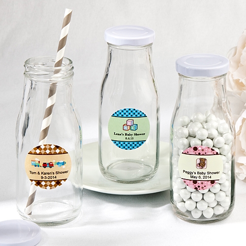 Personalized Expressions Collection Classic Milk Bottle (Baby Shower)
