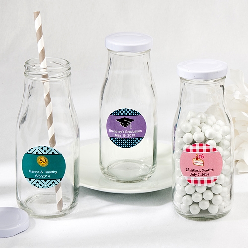 Personalized Expressions Collection Classic Milk Bottle (Celebrations)