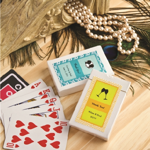 Personalized Expressions Collection Playing Cards Deck in Box