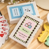 FashionCraft Playing Cards Deck in Box with Custom Baby Shower Sticker