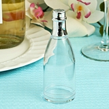 FashionCraft Perfectly Plain Collection Clear Plastic Champagne Bottle