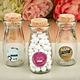 Personalized Expressions Vintage Milk Bottle with Cork Top (Vintage)