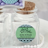 FashionCraft Personalized Expressions Square Glass Treat Jar