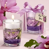 FashionCraft Beautiful Butterfly Gel Candle Holder Favor