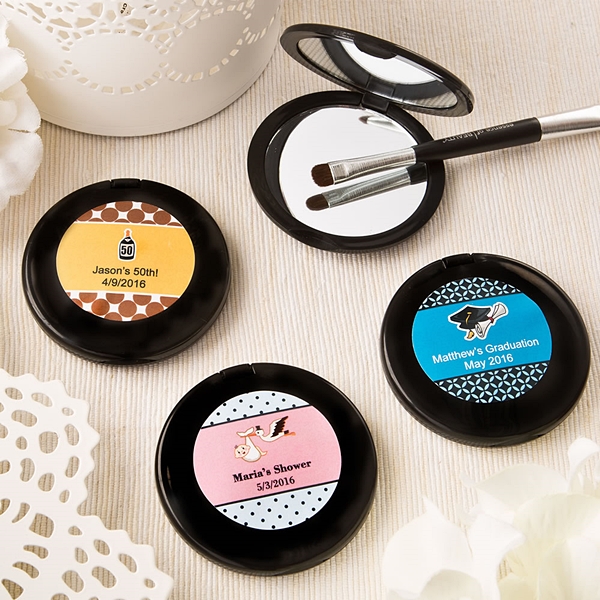 baby shower mirror favors